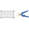 imageVIVOSUN 2 x 4Ft Elastic Trellis Netting and Curved Gardening Scissors 65 Inch Hand Pruner Shear with Titanium Coated Blades 1Pack