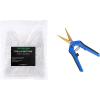 imageVIVOSUN 5 x 30 ft Plant Trellis Netting and 65 Inch Gardening Scissors Hand Pruner Pruning Shear with Titanium Coated Curved Precision Blades 1Pack