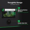 imageVIVOSUN Small Grow Tent for Aerogarden and 2Pack Clamp Lamp Light with Detachable 55 Inch Aluminum Reflector up to 60W E26 Socket No Bulb Included 6 Feet Cord UL Listed