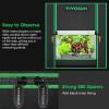 imageVIVOSUN Small Grow Tent for Aerogarden and 2Pack Clamp Lamp Light with Detachable 55 Inch Aluminum Reflector up to 60W E26 Socket No Bulb Included 6 Feet Cord UL Listed