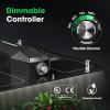 imageVIVOSUN 30quotx18quotx36quot Grow Tent with VS1000 LED Grow Light with Samsung LM301H Diodes 4 Inch 190 CFM Inline Fan with Speed Controller 4 Inch Carbon Filter and 8 Feet of Ducting Combo