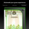 imageVIVOSUN S223 2x2 Grow Tent Smart Kit with AeroLight 100W LED Grow Light AeroZesh S4 Inline Duct Fan 4 Inch 16 Feet Black Air Aluminum Ducting and 4 Inch Air Carbon Filter Smelliness Control