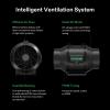 imageVIVOSUN S448 4x4 Grow Tent Smart Air Filtration PRO T6 Kit 6quot AeroZesh T6 Inline Duct Fan wGrowHub E42A Temp Humidity WiFiController Carbon Filter ampamp Ducting AeroWave E6 Grow Tent Fan 6