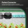 imageVIVOSUN S448 4x4 Grow Tent Smart Kit AeroLight 100W LED Grow Light GrowHub Controller E42A 6 Inch 25 Feet Air Aluminum Ducting and 6 Inch Air Carbon Filter Smelliness Control