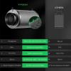 imageVIVOSUN S848 4x8 Grow Tent AeroZesh G8 Inline Duct Fan Quiet 8quot 725 CFM Ventilation Exhaust Fan wEC Motor and GrowHub E42A 8 Inch Air Carbon Filter Smelliness Control