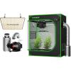 imageVIVOSUN 30quotx18quotx36quot Grow Tent with VS1000 LED Grow Light with Samsung LM301H Diodes 4 Inch 190 CFM Inline Fan with Speed Controller 4 Inch Carbon Filter and 8 Feet of Ducting Combo