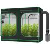 imageVIVOSUN S848 4x8 Grow Tent Smart Air Filtration PRO G8 Kit 8quot AeroZesh G8 Inline Duct Fan wGrowHub E42A Temp Humidity WiFiController Carbon Filter ampamp Ducting AeroWave E6 Grow Tent Fan 6
