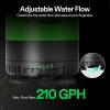 imageVIVOSUN 210 GPH 10W Submersible Water Pump and 7 Day Programmable Digital Timer with Dual Outlet 20 OnOff UL Listed Heavy Duty Plugin Outlet Timer with Countdown Setting Indoor for Lamp