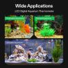 imageVIVOSUN 480GPH Submersible Pump1800LH 25W and 1Pack LCD Digital Aquarium Thermometer Fish Tank Water Terrarium Temperature with Suction Cup for Turtle