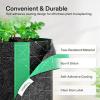imageVIVOSUN 5Pack 1 Gallon Grow Bags and 4Pack FlexFeed SelfWatering Irrigation Pot AutoIrrigation Fabric Pot Base with Water Meter ampamp Maintenance Window
