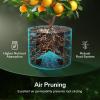 imageVIVOSUN 5Pack 1 Gallon Grow Bags and 4Pack FlexFeed SelfWatering Irrigation Pot AutoIrrigation Fabric Pot Base with Water Meter ampamp Maintenance Window