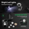 imageVIVOSUN 5Pack 10 Gallon Plant Grow Bags and 2Pack 30X 60X Illuminated Jewelers Loupe Foldable Magnifier with LED Light for Jewelry Gems Watches Coins Stamps Antiques Black