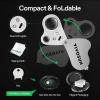 imageVIVOSUN 5Pack 5 Gallon Grow Bags and 30X 60X Illuminated Jewelers Loupe Foldable Magnifier with LED Light for Jewelry Gems Watches Coins Stamps Antiques White