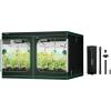 imageVIVOSUN S108 10x10 Grow Tent and AeroStream H19 Intelligent Environmental 19L Humidifier with Temp ampamp Humidity Probe Top Control Panel Smart Remote Control Designed Specifically for Use with Grow Te