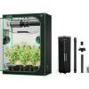 imageVIVOSUN S538 5x2 Grow Tent and AeroStream H19 Intelligent Environmental 19L Humidifier with Temp ampamp Humidity Probe Top Control Panel Smart Remote Control Designed Specifically for Use with Grow Tent