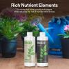 imageVIVOSUN Plant Food Nutrients Base A401 ampamp B142 Bundle and NutriBoost 001 AllPurpose Liquid Fertilizer for All Growing Stages AllinOne Concentrated Additive for Vegetables Flowers