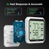 imageVIVOSUN 4Pack FlexFeed SelfWatering Irrigation Pot and AeroLab THB1S Wireless Bluetooth Hygrometer Thermometer Indoor VPD Digital Temp Humidity Meter