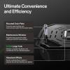 imageVIVOSUN AeroStream U075 USB Humidifier and 4Pack FlexFeed SelfWatering Irrigation Pot AutoIrrigation Fabric Pot Base with Water Meter ampamp Maintenance Window