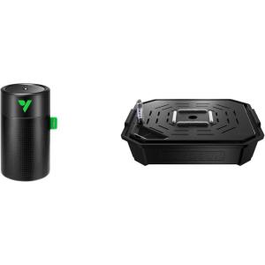 imageVIVOSUN AeroStream U075 USB Humidifier and 4Pack FlexFeed SelfWatering Irrigation Pot AutoIrrigation Fabric Pot Base with Water Meter ampamp Maintenance Window