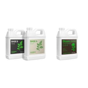 imageVIVOSUN Plant Food Nutrients Base A401 ampamp B142 Bundle and Bloom Juice 064 Flowering Supplement Liquid Fertilizer for Flowering Stage Concentrated Plant Food for All Flowering Plants