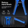 imageVIVOSUN 24Pack 65 Inch Gardening Scissors Hand Pruner Pruning Shear with Titanium Coated Curved Precision Blades