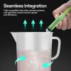 imageVIVOSUN Plant Food Nutrients Base A401 ampamp B142 Bundle and CalMagIron 200 Calcium Magnesium ampamp Iron Supplement Liquid Nutrient Fertilizer for All Plants Concentrated Plant Food for Soil