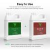 imageVIVOSUN Plant Food Nutrients Base A401 ampamp B142 Bundle and NutriBoost 001 AllinOne Concentrated Plant Additive AllPurpose Liquid Fertilizer for All Growing Stages for Vegetables