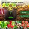 imageVIVOSUN 10Pack 5 Gallon Grow Bags Reinforced Planter Fabric Pots for Gardening Black10 Gallons