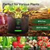 imageVIVOSUN 10Pack 5 Gallon Grow Bags Reinforced Planter Fabric Pots for Gardening Black7 Gallons