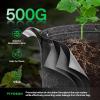 imageVIVOSUN 5Pack 10 Gallon Grow Bags 500G Thick Nonwoven Fabric Pots with Strap Handles MultiPurpose Rings for Low Stress Plant Training Fruits Vegetables and Flowers5 Gal