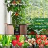 imageVIVOSUN 5Pack 10 Gallon Plant Grow Bags Heavy Duty Thickened Nonwoven Fabric Pots with HandlesTan