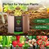 imageVIVOSUN 5Pack 10 Gallon Plant Grow Bags Heavy Duty Thickened Nonwoven Fabric Pots with HandlesTan