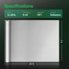 imageVIVOSUN 6 Mil Mylar Film Roll 4 ft x 50 ft Diamond Film Foil Roll HeavyDuty Reflective Film for Grow Tent Warm House and Grow Room 50 ft25 FT