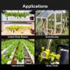 imageVIVOSUN Hydroponics CO2 Regulator Emitter System with Solenoid Valve Flowmeter for Grow Room Grow Tent GardenCO2