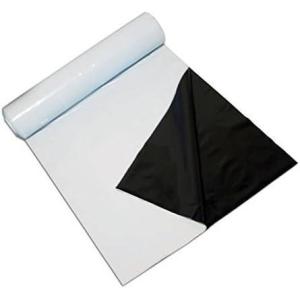 imageVIVOSUN Black and White Panda Film 10 x 10 55 Mil Poly Film Blackout Tarp for Warm House1010FT