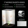 imageVIVOSUN Double Bubble Reflective Foil Insulation 6 inch x 25 Ft Insulated Pipe Wrap 10mm Size Bubble Film Pipe Insulation Wrap Duct wrap for Weatherproof Attics Windows Garages