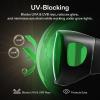 imageVIVOSUN 2Pack Indoor Hydroponics LED Grow Room Glasses with Glasses CaseGreen