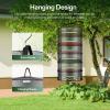 imageVIVOSUN 8Layer Mesh Drying Rack Hanging Design with Green Zippers for Dehydrating Indoor and Outdoor Pruning Shears Included6 Layer