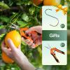 imageVIVOSUN 8Layer Mesh Drying Rack Hanging Design with Green Zippers for Dehydrating Indoor and Outdoor Pruning Shears Included8 Layer