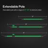 imageVIVOSUN Grow Tent High CFM Kit Green Pole Range of 24quot48quot Suitable for 2x2 3x3 4x2 and 4x4Grow Tent 4Pack