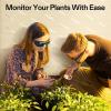 imageVIVOSUN Indoor Hydroponics Anti UVA and UVB Grow Room Glasses Goggles with Glasses Case BlueBlue