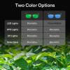 imageVIVOSUN Indoor Hydroponics Anti UVA and UVB Grow Room Glasses Goggles with Glasses Case BlueGreen