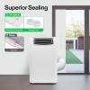 imageVIVOSUN Portable AC Sliding Door Vent Kit 169quot212quot886quot Length Adjustable Fits 51quot ampamp 59quot Exhaust Hose for Sliding Doors or Windows 59 Exhaust Hose IncludedMax 886 Length  no Hose