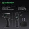 imageVIVOSUN VPD Thermometer Handheld Environmental Monitor Precision Infrared Laser Thermometer Gun with Adjustable Emissivity Leaf VPD and Temperature Monitoring for Plants Grow Tents HVAC