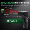imageVIVOSUN VPD Thermometer Handheld Environmental Monitor Precision Infrared Laser Thermometer Gun with Adjustable Emissivity Leaf VPD and Temperature Monitoring for Plants Grow Tents HVAC