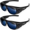 imageVIVOSUN 2Pack Indoor Hydroponics LED Grow Room Glasses with Glasses CaseGrey