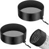imageVIVOSUN 2Pcs Grow Tent Vent Cover 4quot6quot8quot Duct Filter Vent Cover with Elastic Band and Fixed Buckle for Plant Grow Tent Vent8 Inch