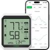 imageVIVOSUN AeroLab THB1 Wireless Bluetooth Hygrometer Thermometer Indoor Smart Temperature Monitor VPD Digital Humidity Meter LCD Remote Control ampamp Alert Data Storage Dual Channels Battery IncludedThermometer