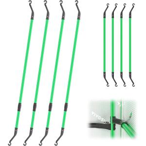 imageVIVOSUN Grow Tent High CFM Kit Green Pole Range of 24quot48quot Suitable for 2x2 3x3 4x2 and 4x4Grow Tent 4Pack