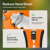 imageVIVOSUN 3Pack 65 Inch Gardening Scissors Hand Pruner Pruning Shear with Straight Stainless Steel Blades OrangeStraight Blade